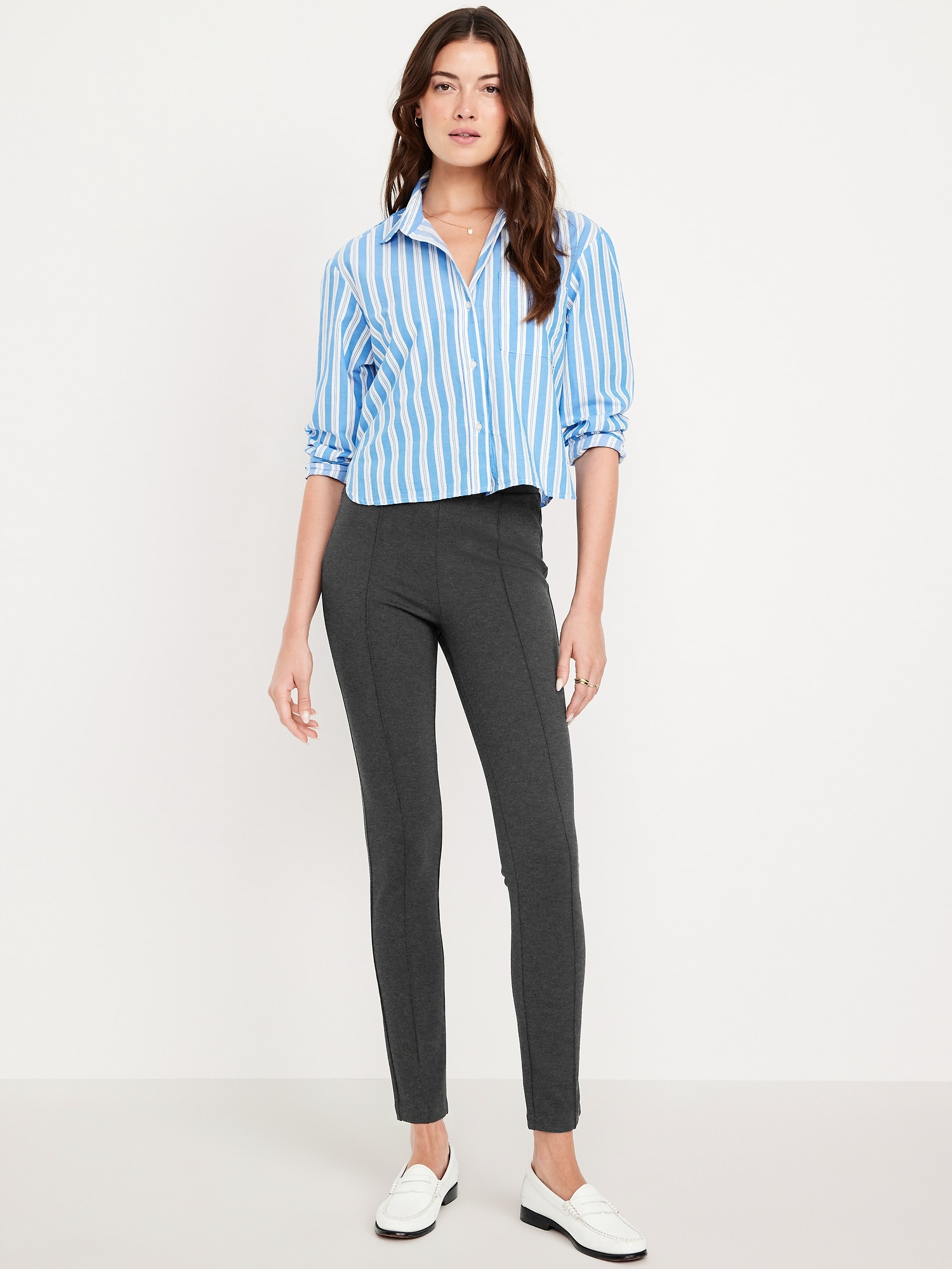 Extra High-Waisted Stevie Skinny Pants