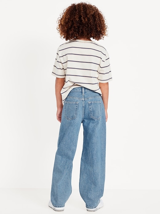View large product image 2 of 5. Baggy Non-Stretch Jeans for Boys