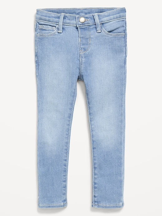 Image number 1 showing, High-Waisted Rockstar 360° Stretch Jeggings for Toddler Girls