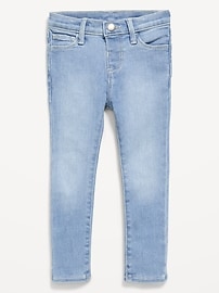 Image number 1 showing, High-Waisted Rockstar 360° Stretch Jeggings for Toddler Girls