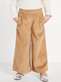 Image number 2 showing, Pull-On Wide-Leg Corduroy Pants for Toddler Girls