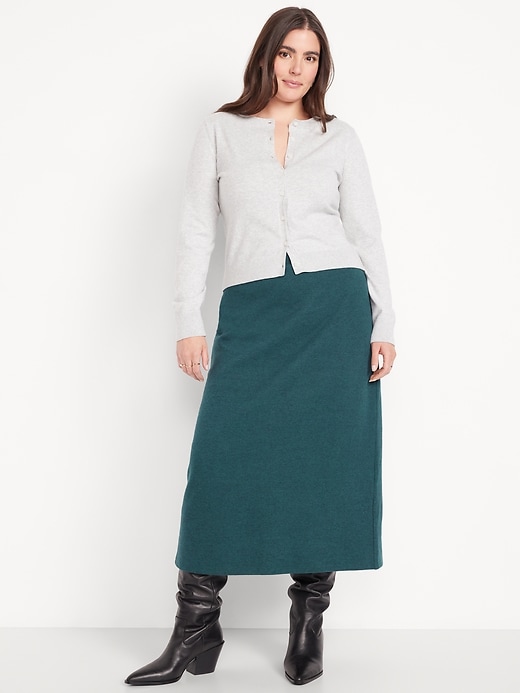Image number 4 showing, Cozy Knit Midi Skirt