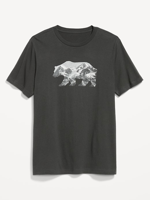 Image number 1 showing, Graphic Crew-Neck T-Shirt