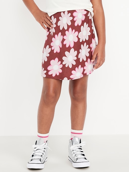 Image number 1 showing, Printed Crepe Skirt for Girls