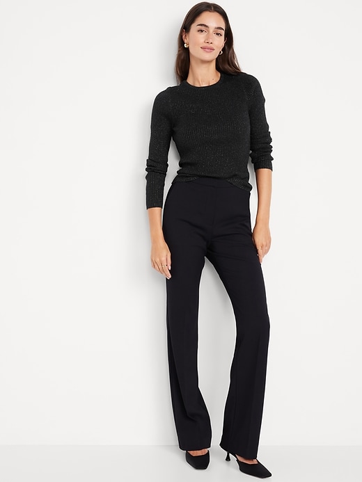 Image number 3 showing, SoSoft Lite Crew-Neck Shine Sweater