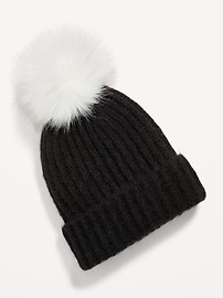 Image number 1 showing, Ribbed Beanie for Girls