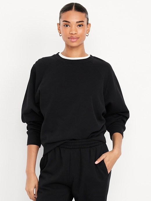 Image number 1 showing, SoComfy Oversized Raglan Sweatshirt