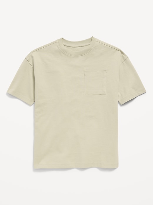 Image number 2 showing, Oversized Short-Sleeve Pocket T-Shirt for Boys
