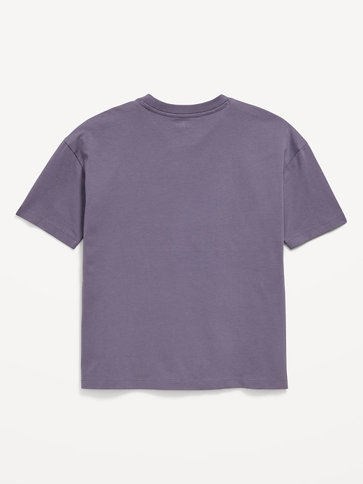 Image number 3 showing, Oversized Short-Sleeve Pocket T-Shirt for Boys