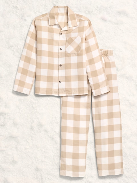 Pyjama boutonné à motif unisexe pour Enfant