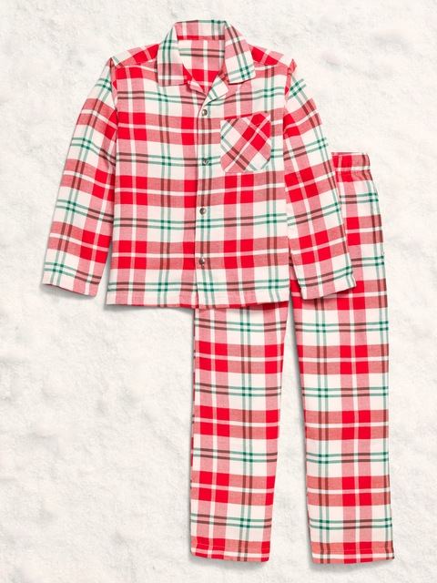 Pyjama boutonné à motif unisexe pour Enfant