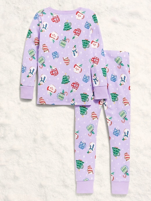 Image number 4 showing, Printed Snug-Fit Pajama Set for Toddler & Baby
