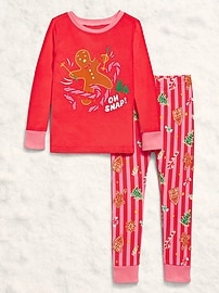 Image number 3 showing, Printed Snug-Fit Pajama Set for Toddler & Baby