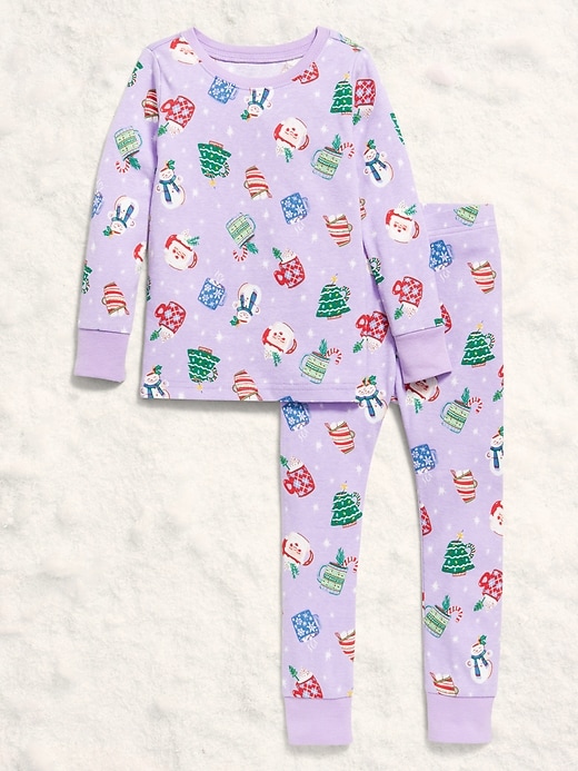 Image number 3 showing, Printed Snug-Fit Pajama Set for Toddler & Baby