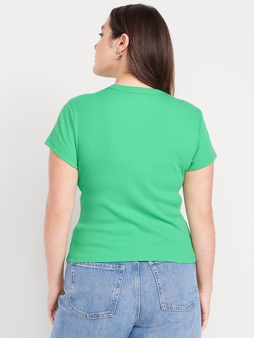 Image number 5 showing, Snug Crop T-Shirt