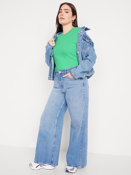 Image number 3 showing, Snug Crop T-Shirt
