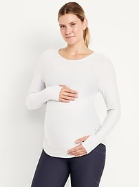 Image number 1 showing, Maternity CloudMotion Base Layer Top