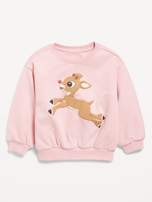 Image number 1 showing, Rudolph The Red Nosed Reindeer™ Graphic T-Shirt for Toddler Girls