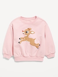 Image number 1 showing, Rudolph The Red Nosed Reindeer™ Graphic T-Shirt for Toddler Girls