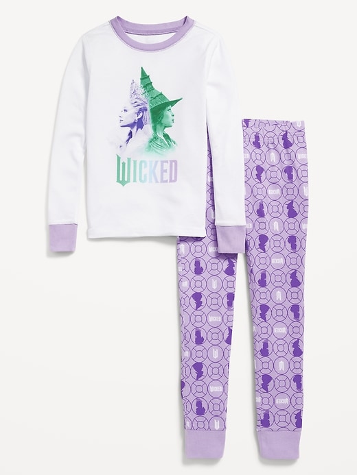 L'image numéro 1 présente Pyjama ajusté à imprimé Wicked™ de Universal pour fille