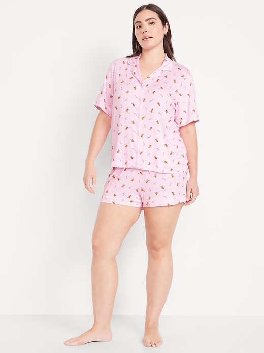 L'image numéro 5 présente Ensemble short en tricot de jersey Grasse matinée