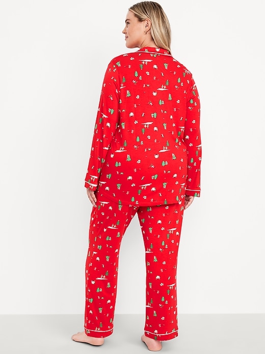 Image number 8 showing, Sunday Sleep Knit Jersey Pant Set