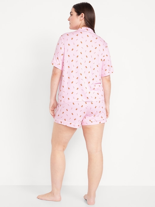 L'image numéro 6 présente Ensemble short en tricot de jersey Grasse matinée