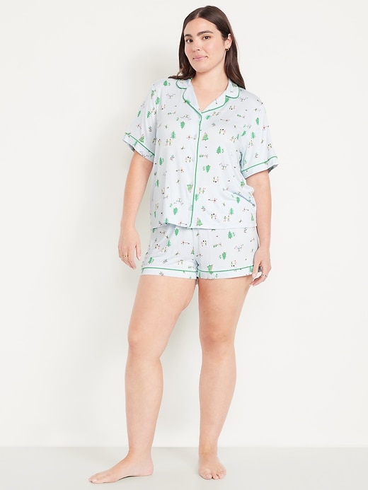 L'image numéro 5 présente Ensemble short en tricot de jersey Grasse matinée