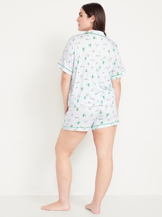 L'image numéro 6 présente Ensemble short en tricot de jersey Grasse matinée