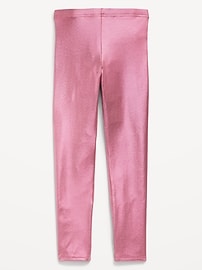 L'image numéro 1 présente Legging à motif métallisé scintillant pour fille