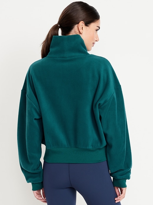 Image number 2 showing, Oversized Performance Microfleece Sweatshirt