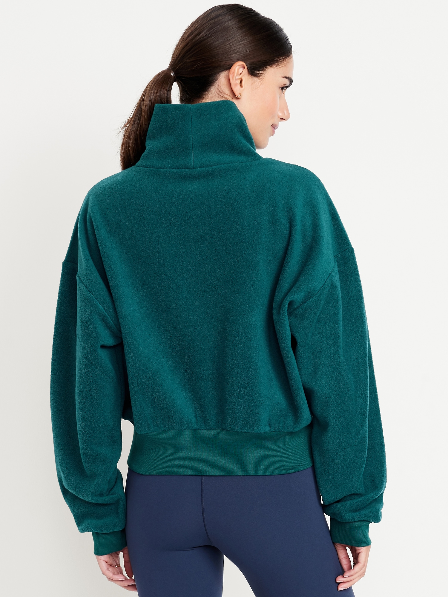 Oversized Performance Microfleece Sweatshirt