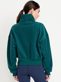 Image number 2 showing, Oversized Performance Microfleece Sweatshirt
