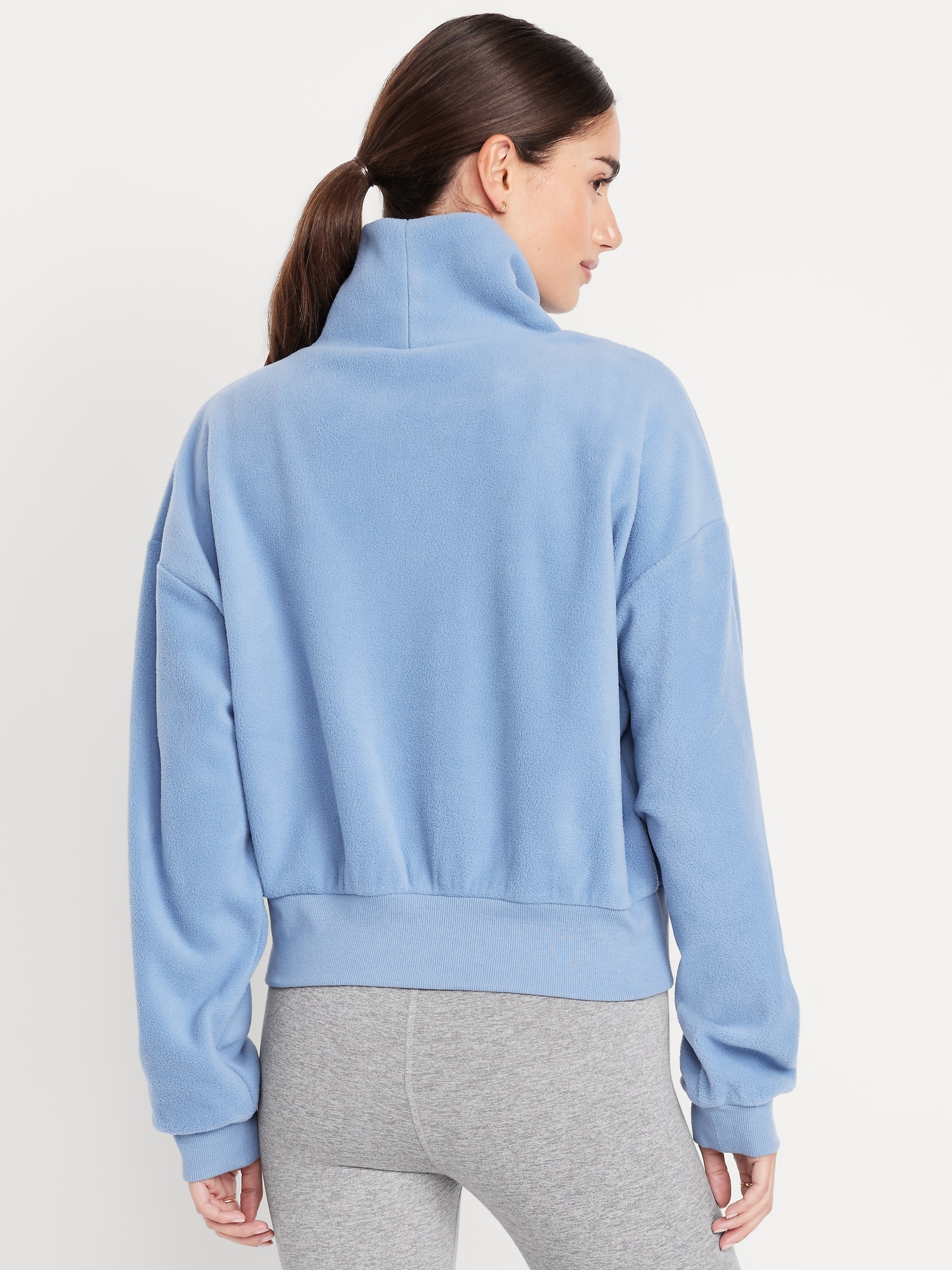Oversized Performance Microfleece Sweatshirt