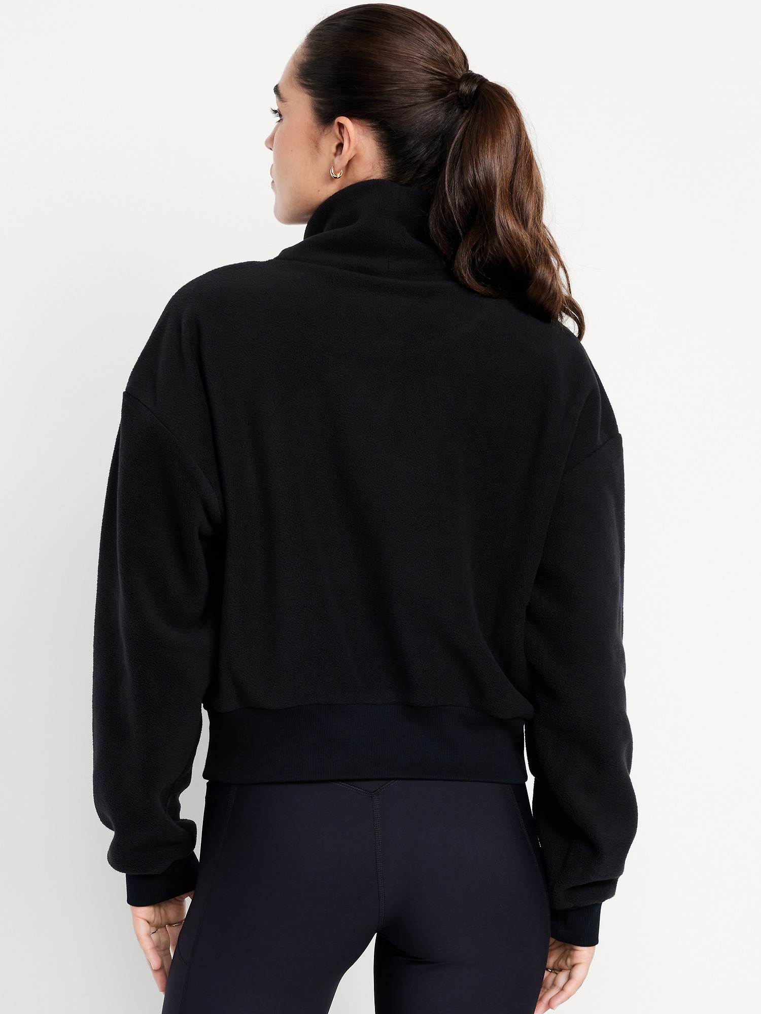 Oversized Performance Microfleece Sweatshirt