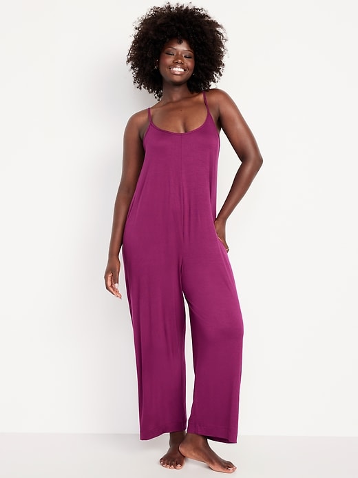 Image number 5 showing, Sunday Sleep Knit Jersey Jumpsuit