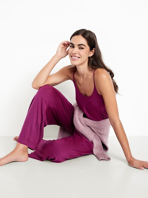 Image number 3 showing, Sunday Sleep Knit Jersey Jumpsuit