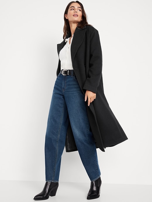 Image number 3 showing, Oversized Twill Overcoat