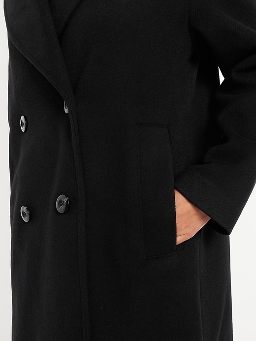 Image number 5 showing, Oversized Twill Overcoat