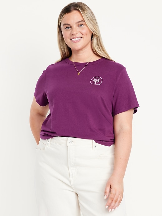 Image number 7 showing, EveryWear Crew-Neck Logo-Graphic T-Shirt