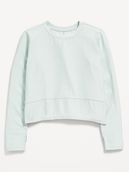 Image number 3 showing, CloudMotion Long-Sleeve Performance T-Shirt for Girls