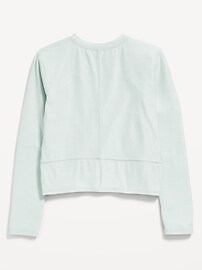 Image number 4 showing, CloudMotion Long-Sleeve Performance T-Shirt for Girls