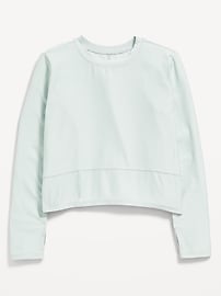 Image number 3 showing, CloudMotion Long-Sleeve Performance T-Shirt for Girls