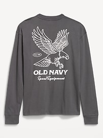 Image number 2 showing, Heavyweight Long-Sleeve Logo-Graphic T-Shirt