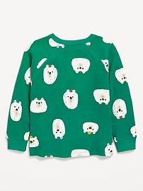 Image number 2 showing, Printed Long-Sleeve Thermal-Knit T-Shirt for Toddler Boys
