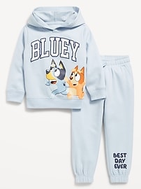 Image number 1 showing, Bluey™ Unisex Hoodie and Jogger Sweatpants Set for Toddler