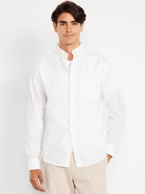 Slim Fit Everyday Shirt - White Lilies
