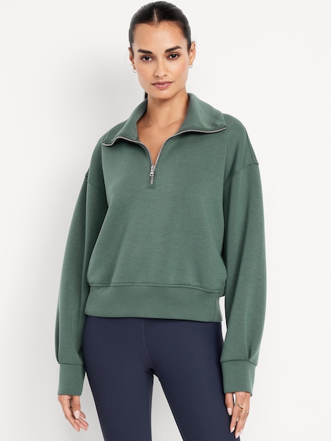 Bounce Fleece Half-Zip Pullover Sweatshirt