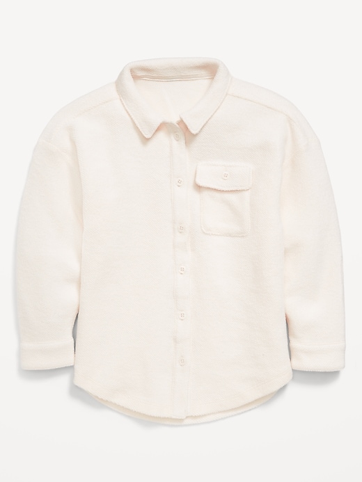 Image number 2 showing, Cozy Oversized Shacket for Girls