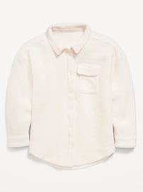 Image number 2 showing, Cozy Oversized Shacket for Girls